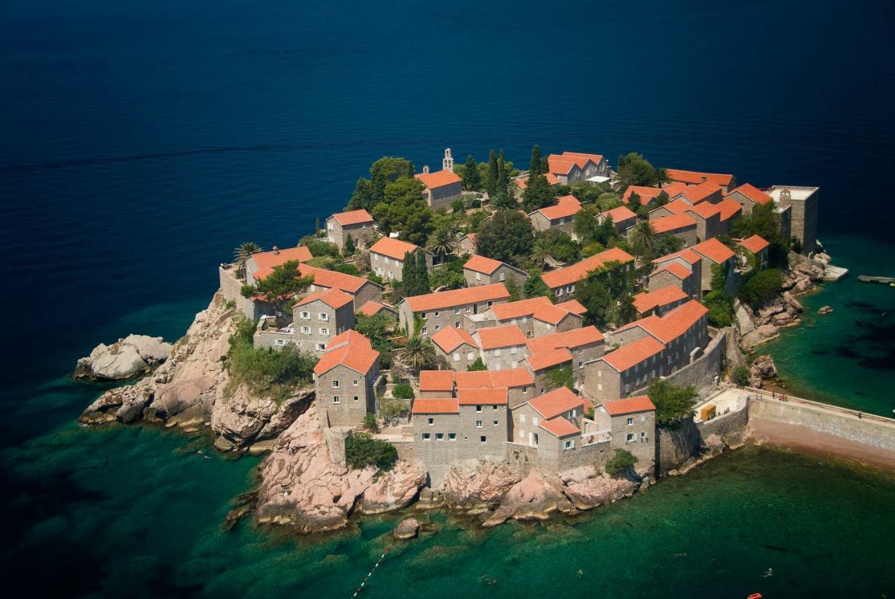 Brand New Apartments Sveti Stefan Luaran gambar